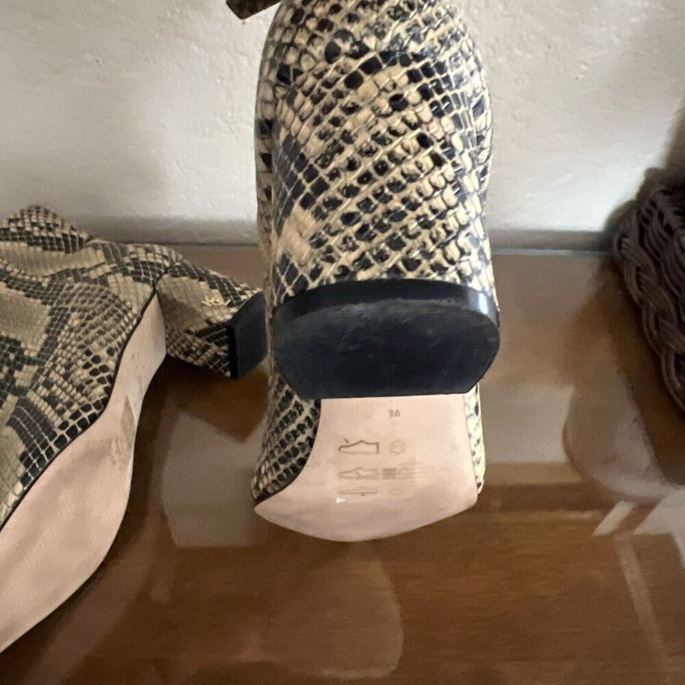 Kurt Geiger Animal Print Ankle Booties| Size 36 - Picture 12 of 14